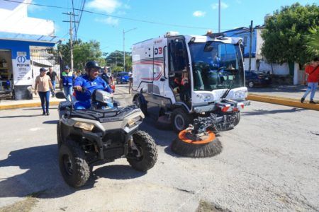 Colonias limpias, con programa de limpieza en Solidaridad