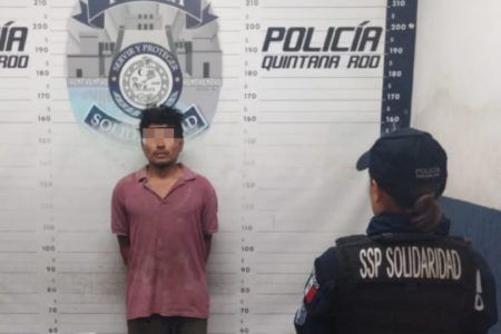Cae bravucón que amenazaba a vecinos en Playa del Carmen
