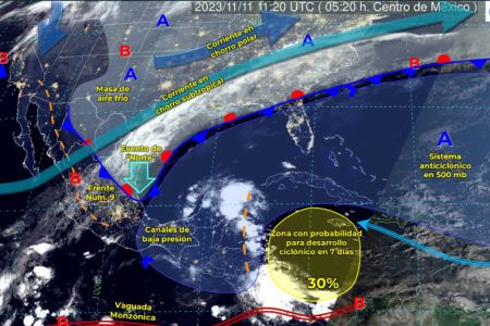 Espera Quintana Roo fuertes lluvias hoy sábado