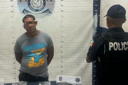 Cae con más de 120 dosis de drogas en colonia irregular In House