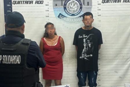 Agarran con las manos en la masa a pareja narcomenudistas en Solidaridad