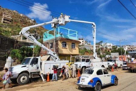 Suspenden el pago de luz en Acapulco hasta 2024