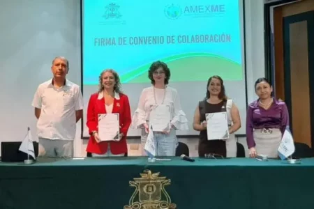 Firman Amexme y Uaqroo brechas de género en materia digital y tecnológica