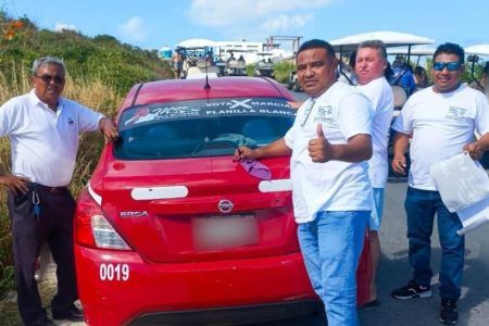 Con propuestas claras y honestas buscan resolver  desafíos del sindicato de taxistas en Isla Mujeres