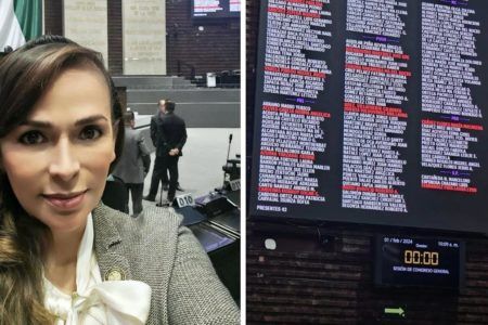 SALTO MORTAL. La diputada Laura Fernández renuncia al PRD