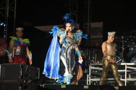 Gran presentación de Sebastián Yatra y espectacular paseo de comparsas