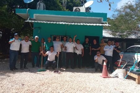 Luis Herrera Quiam cumple con mejoras al sitio de taxis de El Dorado