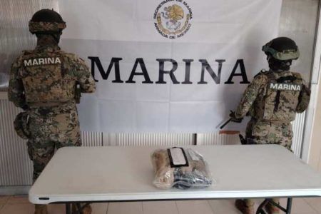 La Marina asegura casi 9 kilos marihuana en Cozumel
