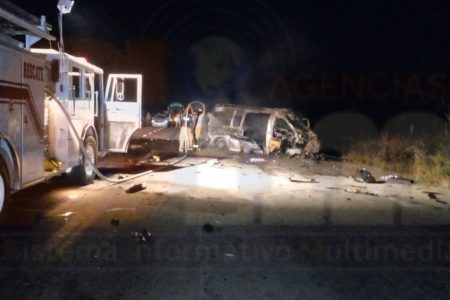 Sube la cifra a 9 fallecidos en el accidente de la Felipe Carrillo Puerto durante la madrugada