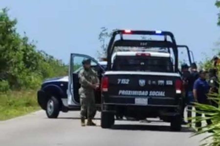 Hallan un cuerpo sin vida en la carretera costera de Cozumel