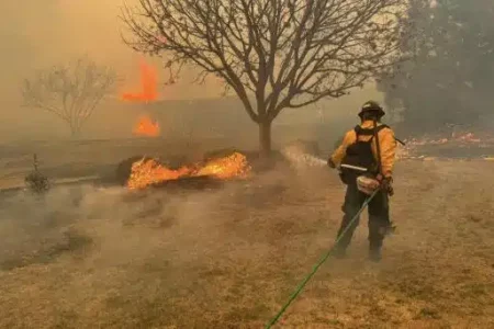 Texas pasa por el mayor incendio forestal de la historia