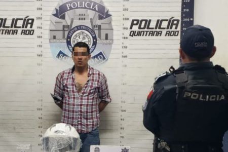 “Misión fallida”, la policía de Solidaridad detuvo Francisco por robo a comercio
