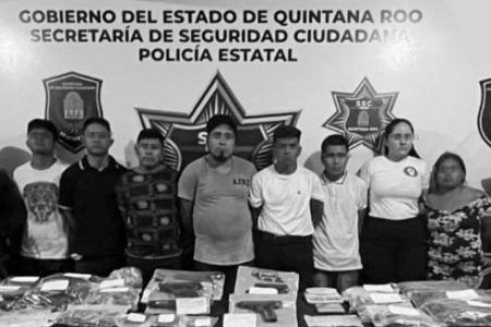 Detienen cédula delictiva presuntos integrantes del Cártel de Sinaloa en Cancún