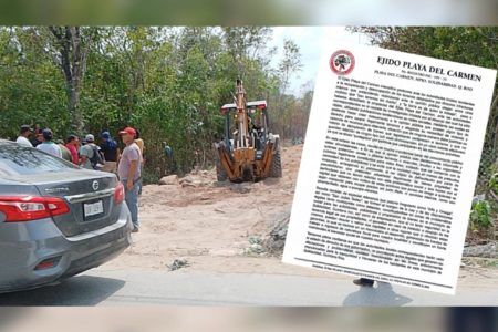 Avanzan gestiones de ejidatarios para desocupar los predios “Alfa y Omega”; y San “Judas Tadeo” en Playa del Carmen