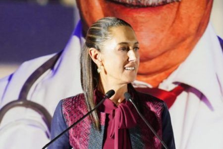 Descarta Sheinbaum afectaciones en su campaña por el descarrilamiento del Tren Maya