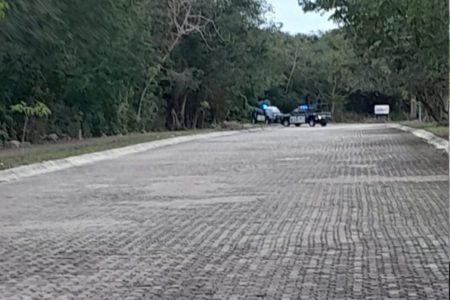 Hallan cuerpo ensabanado a unos metros del fraccionamiento Selvanova
