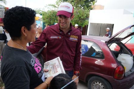 Gino trabajará por los derechos del pueblo