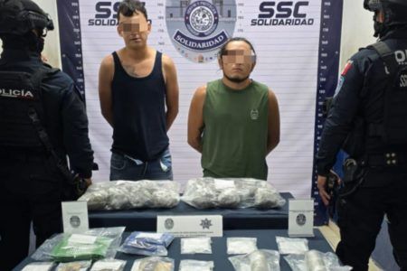 Capturan a dos hombres presuntos “distribuidores” de droga