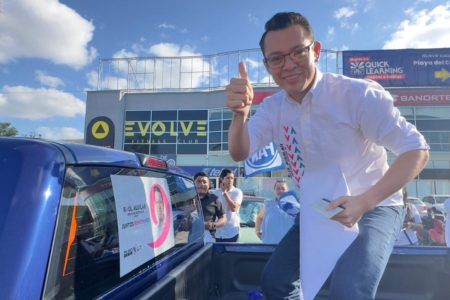 ¡Arranca su campaña, Raúl Aguilar!