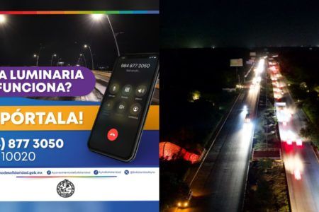 Reportar las luminarias en mal estado