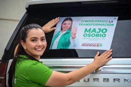 Solidaridad y su gente respalda a Majo Osorio para la diputación local