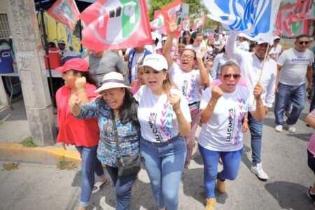 Seguirá la colonia Ejidal con sus calles limpias, iluminadas y seguras: Lili Campos.
