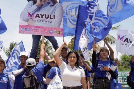 Respalda Mayuli Martínez a Xóchitl Gálvez para auditar obras inconclusas