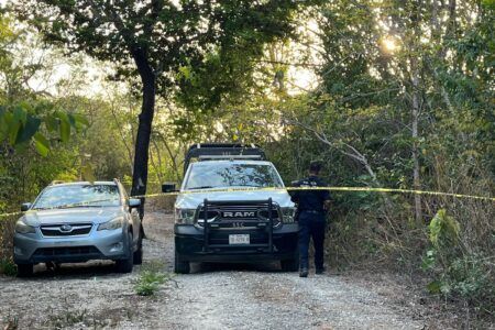 Hallan cuerpo en “pedazos” en área verde en Cancún