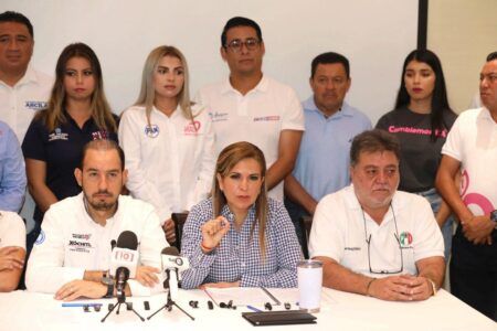 Recibe Lili Campos respaldo total del PAN nacional.