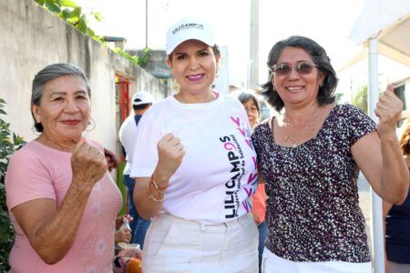 Seguiremos apoyando a madres de familia y mujeres emprendedoras al consolidar la renovación: Lili Campos.