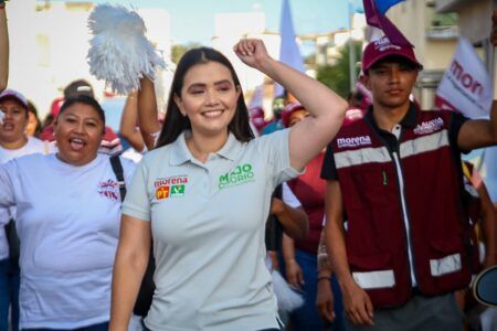 Con el voto de mi gente, la 4T traerá más justicia social y bienestar para Solidaridad: Majo Osorio
