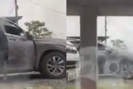 VIDEO | Familia vive momento de terror al ver como secuestran a su mamá: ¡Ay diosito!
