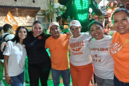 Karina Tiquet y Jorge Portilla Reciben Apoyo Total en la Recta Final de la Campaña