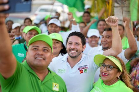 Llama Renán Sánchez a la familia Verde de Quintana Roo a votar para consolidar la transformación, este 2 de junio