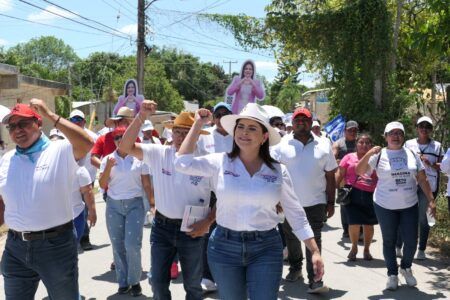 Asegura Fernanda Alvear que la mejor encuesta son los portomorelenses
