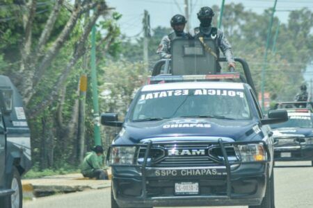 Mueren 11 personas durante intercambio de balazos con autoridades y sujetos armados en Chiapas