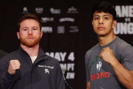 “Al estilo mexicano”; Canelo Álvarez y Jaime Munguía cumplen con la ceremonia de pesaje