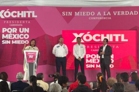Xóchitl Gálvez presenta la estrategia de seguridad “Blindar Nacional”