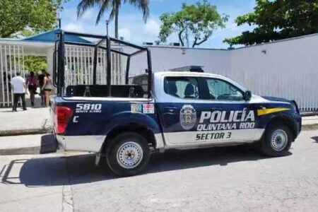 Hallazgo de arma de juguete en secundaria provocó la movilización policiaca