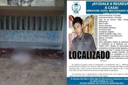 Identifican el cuerpo hallado en una comunidad de Felipe Carrillo Puerto