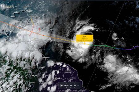 ¡Oficial! Beryl es huracán categoría 1, se esperan que se intesifique a 3; no hay amaneza para Quintana Roo