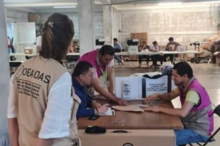 Observadores electorales de la OEA supervisan en las 32 entidades para las votaciones de este domingo