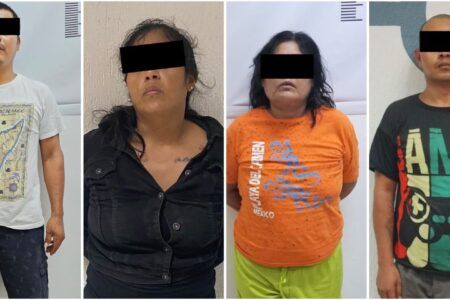 Duro golpe al narcomenudeo en Quintana Roo; cuatro detenidos
