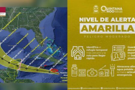 Huracán Beryl: emiten alerta amarilla en QR