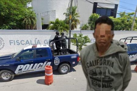 Reo escapó por la ventana del baño de la FGR; fue detenido en Solidaridad