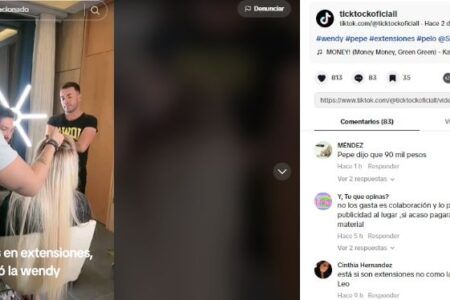 Amiga de Wendy Guevara la expone sin extensiones