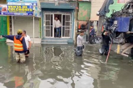 Ecatepec se inunda de nuevo