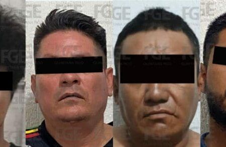 Detienen a presuntos responsables de tres homicidios, incluido el del menor asesinado en playa de Cancún