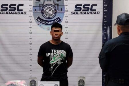 Capturan en la colonia las Torres a sujeto con un rifle y cartuchos