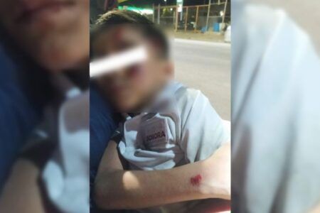 TRISTE REGRESO A CLASES: automovilista arrolla a pequeño estudiante en Hermosillo y huye del lugar